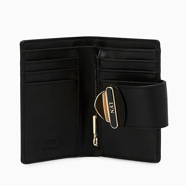 Ví Nữ Lyn Lena Short Wallet - Black LL25CWF035 Màu Đen - Túi xách - Vua Hàng Hiệu