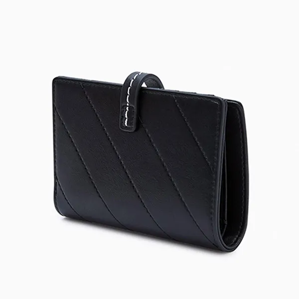 Ví Nữ Lyn Narla Infinite Semi Long Wallet - Black LL25CWM040 Màu Đen - Túi xách - Vua Hàng Hiệu