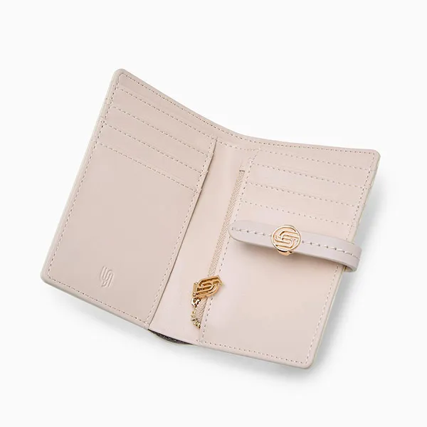 Ví Nữ Lyn Narla Infinite Semi Long Wallet - Printed Beige LL25CWM040 Màu Trắng Be - Túi xách - Vua Hàng Hiệu