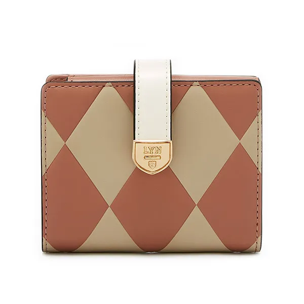 Ví Nữ Lyn Re-Edit Wonder Bi-Fold Wallet - Biege Variation 2 L25FWWA017 Màu Be