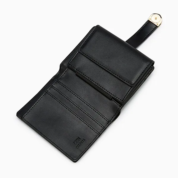 Ví Nữ Lyn Re-Edit Wonder Bi-Fold Wallet - Black L25FWWA017 Màu Đen