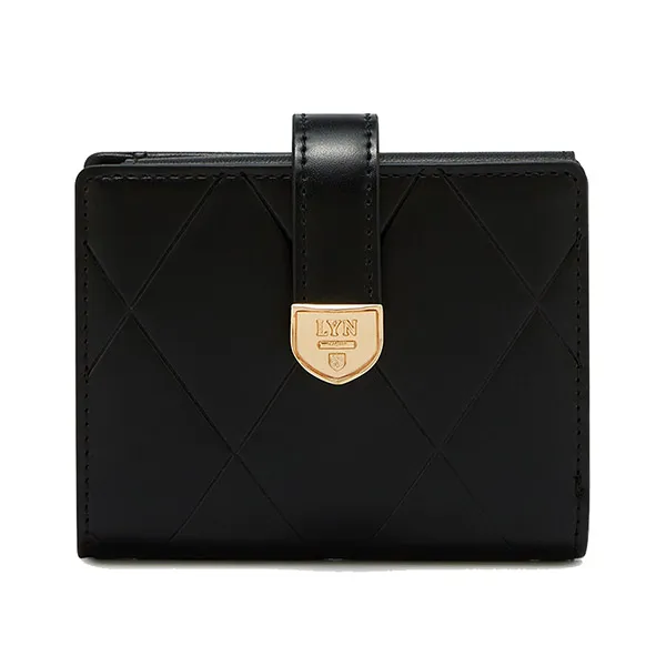 Ví Nữ Lyn Re-Edit Wonder Bi-Fold Wallet - Black L25FWWA017 Màu Đen