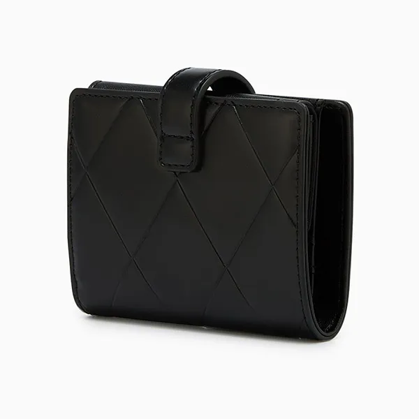 Ví Nữ Lyn Re-Edit Wonder Bi-Fold Wallet - Black L25FWWA017 Màu Đen