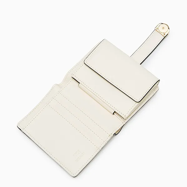Ví Nữ Lyn Re-Edit Wonder Bi-Fold Wallet - Ivory L25FWWA017 Màu Kem
