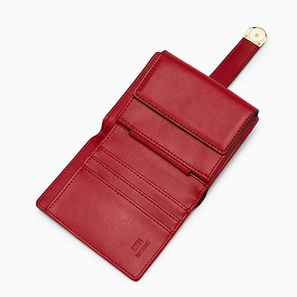 Ví Nữ Lyn Re-Edit Wonder Bi-Fold Wallet - Red L25FWWA017 Màu Đỏ