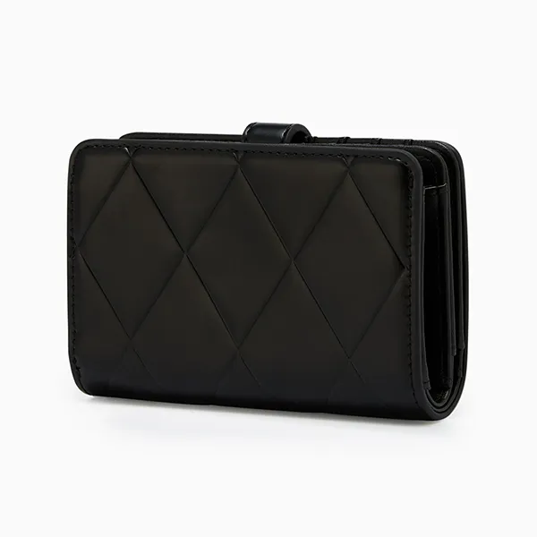 Ví Nữ Lyn Re-Edit Wonder Semi Wallet - Black L25FWWA016 Màu Đen