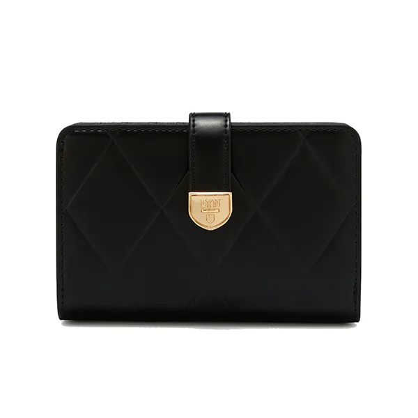 Ví Nữ Lyn Re-Edit Wonder Semi Wallet - Black L25FWWA016 Màu Đen