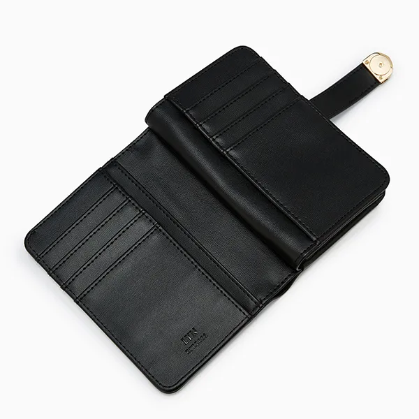 Ví Nữ Lyn Re-Edit Wonder Semi Wallet - Black L25FWWA016 Màu Đen
