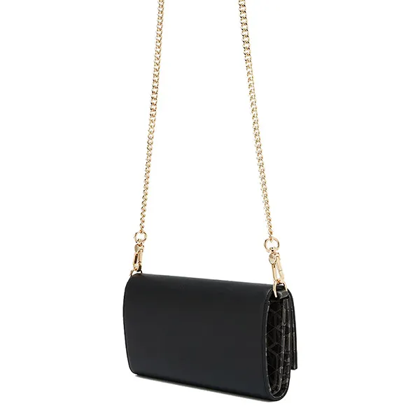 Ví Nữ Lyn Robyn Infinite Long Wallet On Chain - Black LL25CWM021 Màu Đen - Túi xách - Vua Hàng Hiệu
