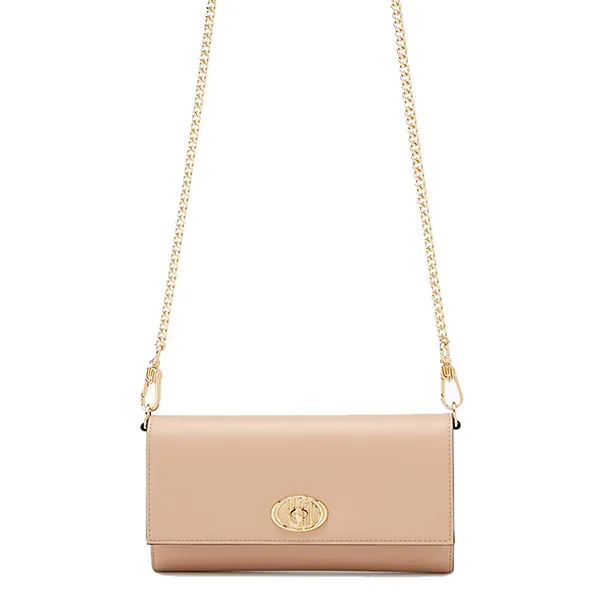 Ví Nữ Lyn Robyn Infinite Long Wallet On Chain - Nude LL25CWM021 Màu Nude