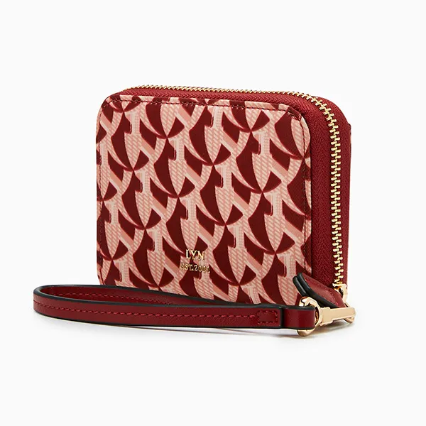 Ví Nữ Lyn Solanory Short Wallet - Dark Red L25FWWA003 Màu Đỏ - Túi xách - Vua Hàng Hiệu