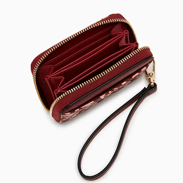 Ví Nữ Lyn Solanory Short Wallet - Dark Red L25FWWA003 Màu Đỏ - Túi xách - Vua Hàng Hiệu