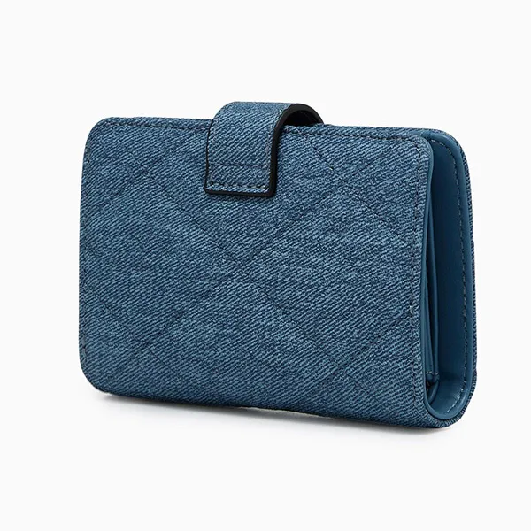 Ví Nữ Lyn Suva Short Wallet - Blue LL25CWF048 Màu Xanh Blue - Túi xách - Vua Hàng Hiệu