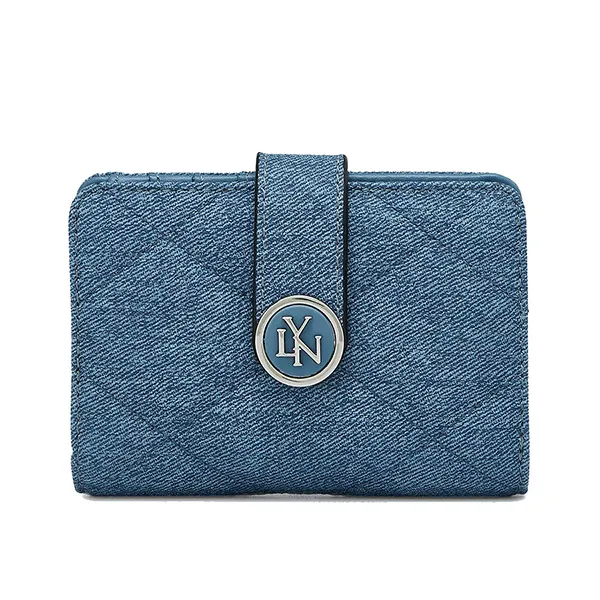 Ví Nữ Lyn Suva Short Wallet - Blue LL25CWF048 Màu Xanh Blue - Túi xách - Vua Hàng Hiệu