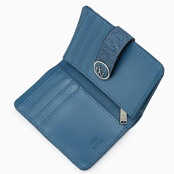 Ví Nữ Lyn Suva Short Wallet - Blue LL25CWF048 Màu Xanh Blue - Túi xách - Vua Hàng Hiệu
