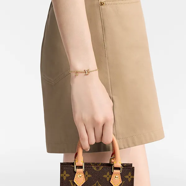 Vòng Đeo Tay Nữ Louis Vuitton LV Iconic Bracelet M00587 Màu Vàng Gold - Trang sức - Vua Hàng Hiệu