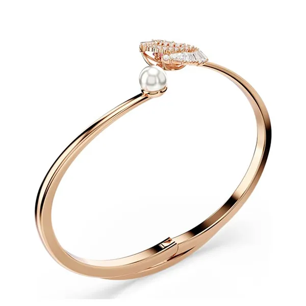 Vòng Đeo Tay Nữ Swarovski Dancing Bangle Swan, Red, Rose Gold-Tone Plated 5734556 Màu Vàng Hồng - Trang sức - Vua Hàng Hiệu