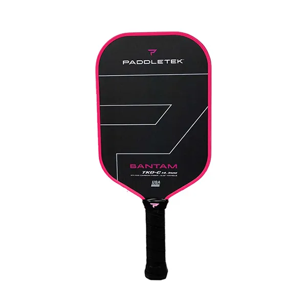 Vợt Pickleball Paddletek Bantam TKO-C 14.3mm Pink Limited Màu Đen Hồng - Pickleball - Vua Hàng Hiệu