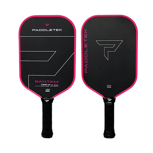 Vợt Pickleball Paddletek Bantam TKO-C 14.3mm Pink Limited Màu Đen Hồng - Pickleball - Vua Hàng Hiệu