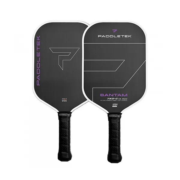 Vợt Pickleball Paddletek Bantam TKO-C 14.3mm White Limited Màu Đen Trắng - Pickleball - Vua Hàng Hiệu