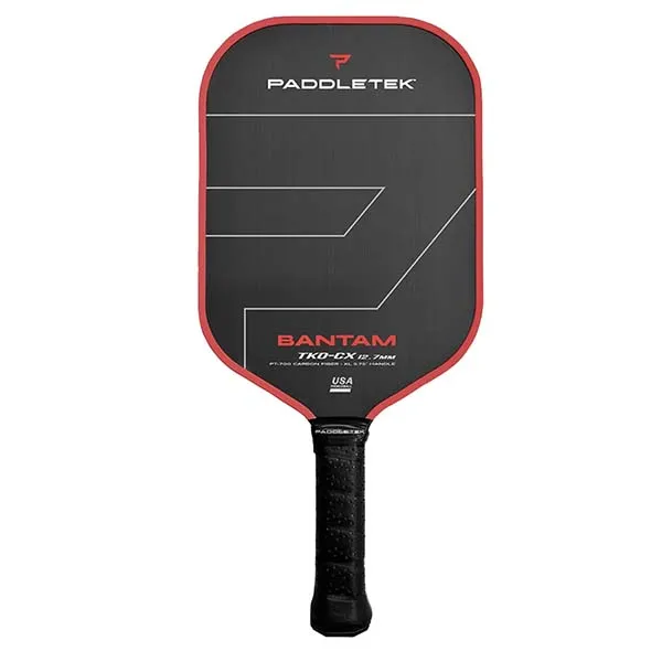 Vợt Pickleball Paddletek Bantam TKO-CX 12.7mm Màu Đen Đỏ - Pickleball - Vua Hàng Hiệu