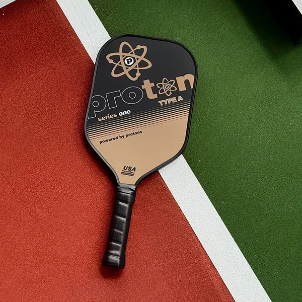 Vợt Pickleball Proton Series One - Type B Màu Đen - Vàng 15mm - Pickleball - Vua Hàng Hiệu
