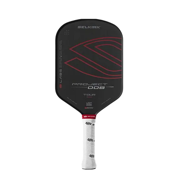 Vợt Pickleball Selkirk Labs Project 008 16mm Tour Màu Đen Đỏ