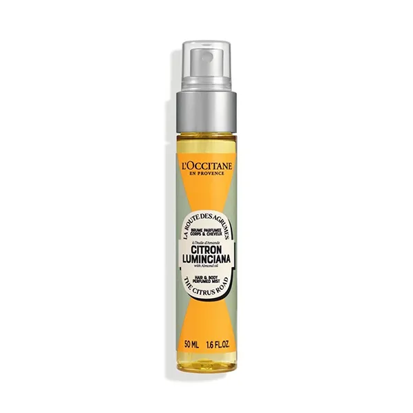 Xịt Dưỡng Tóc Và Body L'Occitane Citron Luminciana Body & Hair Perfumed Mist 50ml - Chăm sóc tóc - Vua Hàng Hiệu