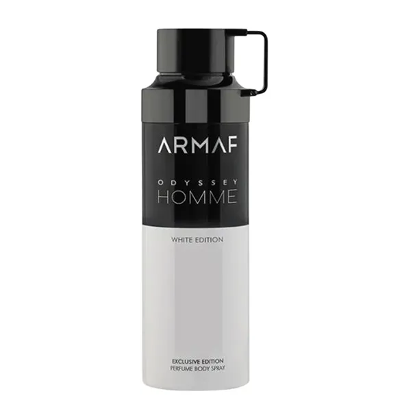 Xịt Thơm Toàn Thân Hương Nước Hoa Nam Armaf Odyssey Homme White Edition Body Spray 200ml