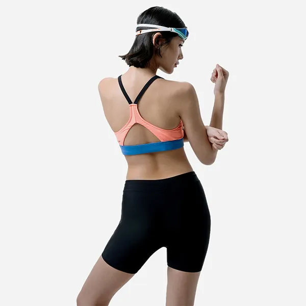 Áo Bơi Nữ Speedo Colourblock Tankini Top 8-00442200334 Màu Đen Size XS