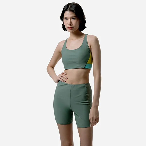 Áo Bơi Nữ Speedo Colourblock Tankini Top 8-00442216002 Màu Xanh Size XS