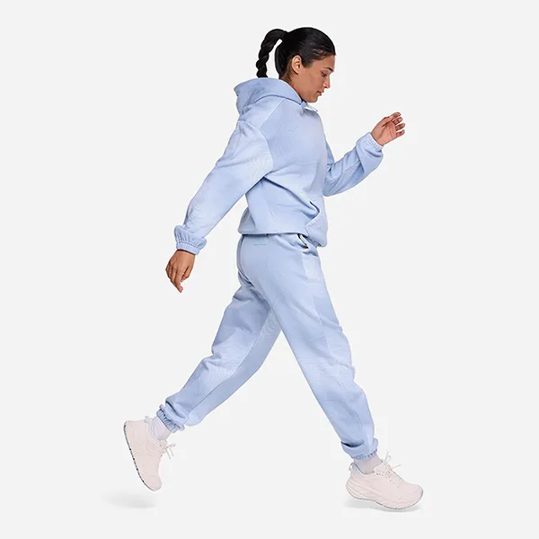 Áo Hoodie Unisex Hoka Essential Print 1158070-BDT Màu Xanh Blue Size L