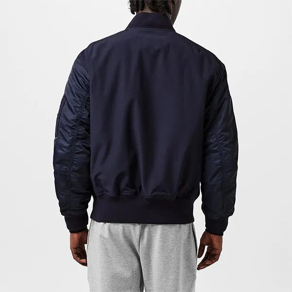 Áo Khoác Nam Lacoste Men's Bomber Jacket Màu Xanh Navy