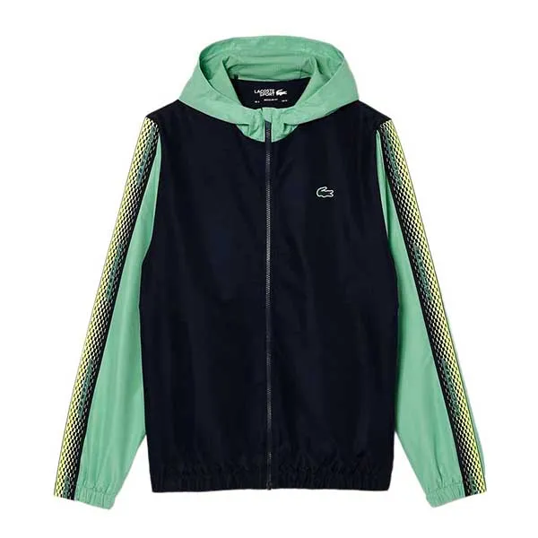 Áo Khoác Nam Lacoste Men's Regular Fit Tennis Màu Xanh