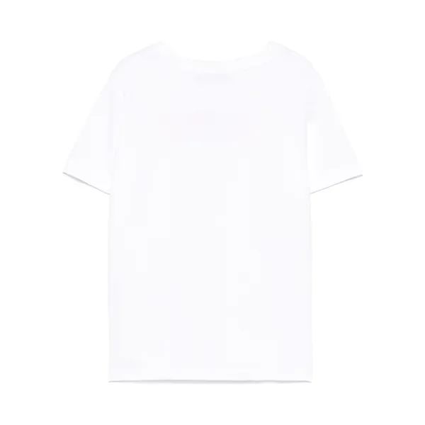 Áo Phông Trẻ Em Balmain T-Shirt Balmain With Embroidered Logo In White BW8Q41 Z0082 100MC Màu Trắng Size 14Y