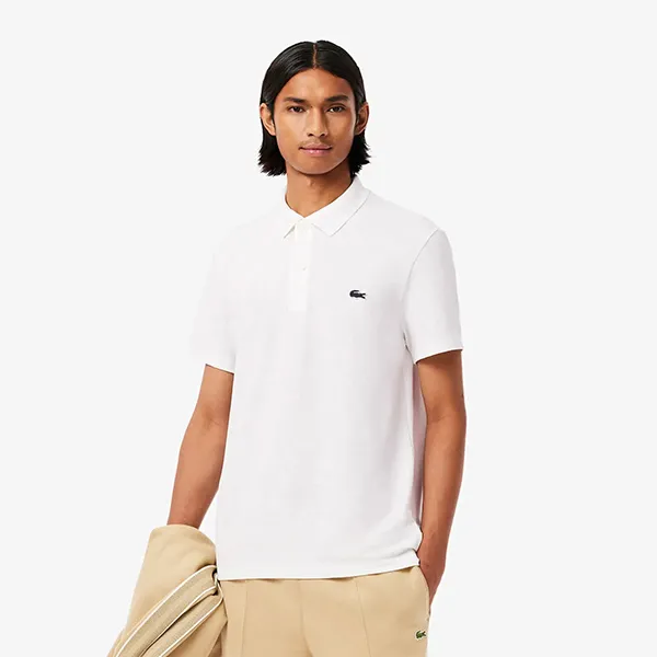Áo Polo Lacoste Regular Fit Ultra-Dry DH8342 001 Màu Trắng Size 4