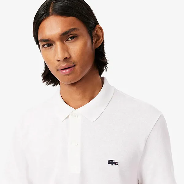 Áo Polo Lacoste Regular Fit Ultra-Dry DH8342 001 Màu Trắng Size 4