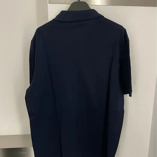Áo Polo Nam Fendi Piquè Polo Shirt Màu Xanh Navy Size XS
