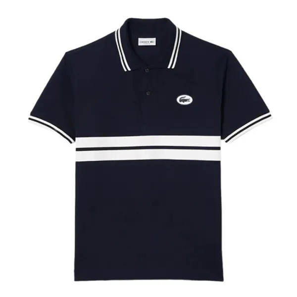 Áo Polo Nam Lacoste Classic Fit PH7447 G45 Màu Xanh Đen Size 3