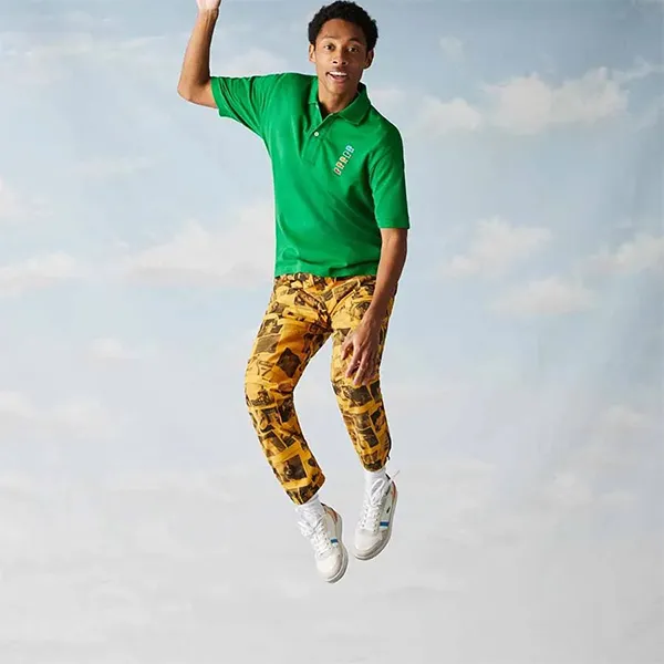 Áo Polo Nam Lacoste Classic PH2081LUU Màu Xanh Green Size 3