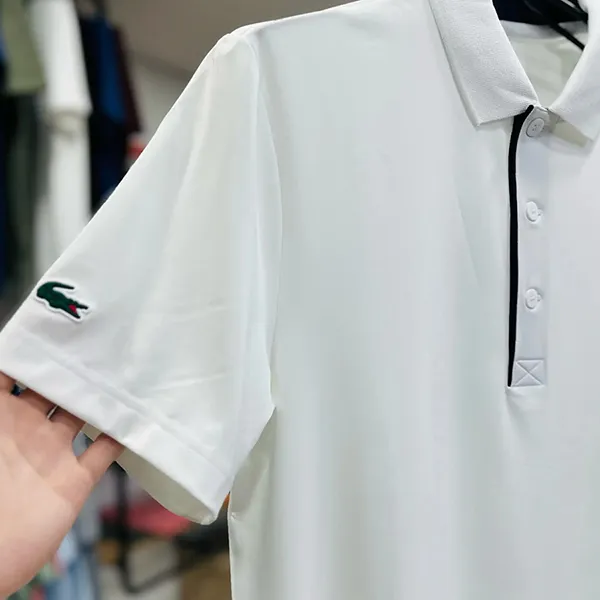 Áo Polo Nam Lacoste Men's DH5120 522 Màu Trắng Size 2