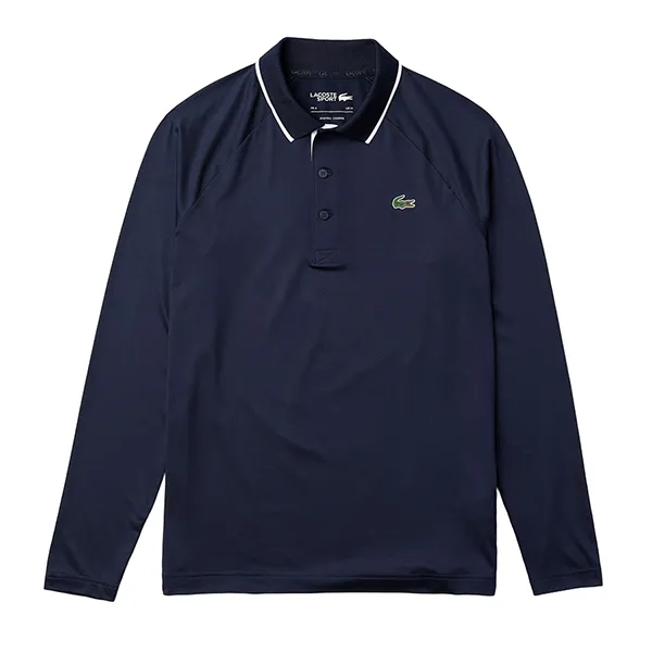 Áo Polo Nam Lacoste Men's Sport Breathable Golf Polo DH4758 51 525 Màu Xanh Navy Size 2