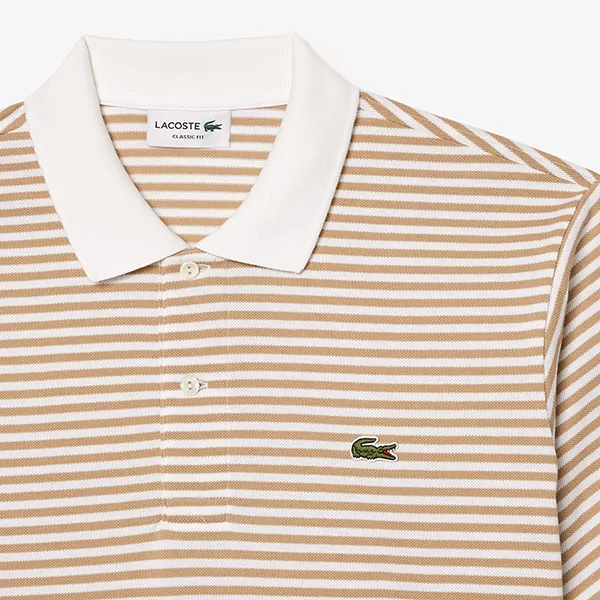 Áo Polo Nam Lacoste Original L.12.12 PH9753 7RY Màu Be Size 2