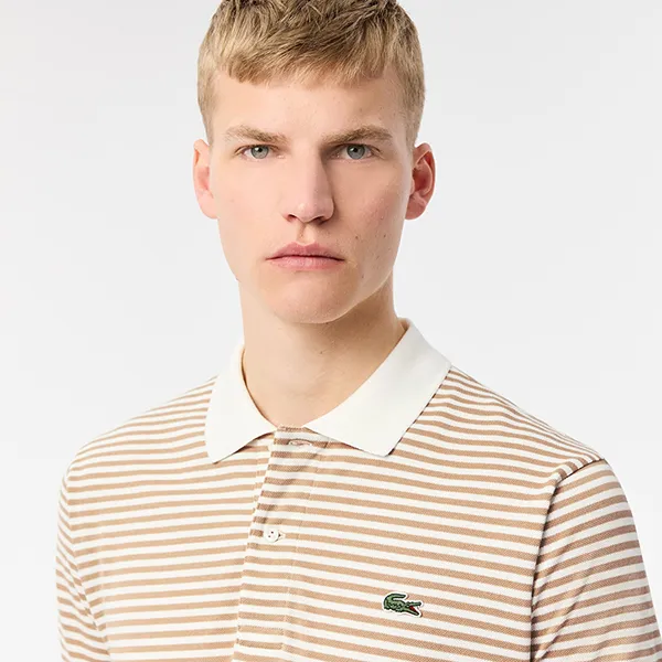 Áo Polo Nam Lacoste Original L.12.12 PH9753 7RY Màu Be Size 2