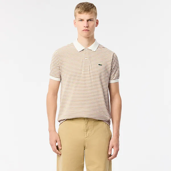 Áo Polo Nam Lacoste Original L.12.12 PH9753 7RY Màu Be Size 2