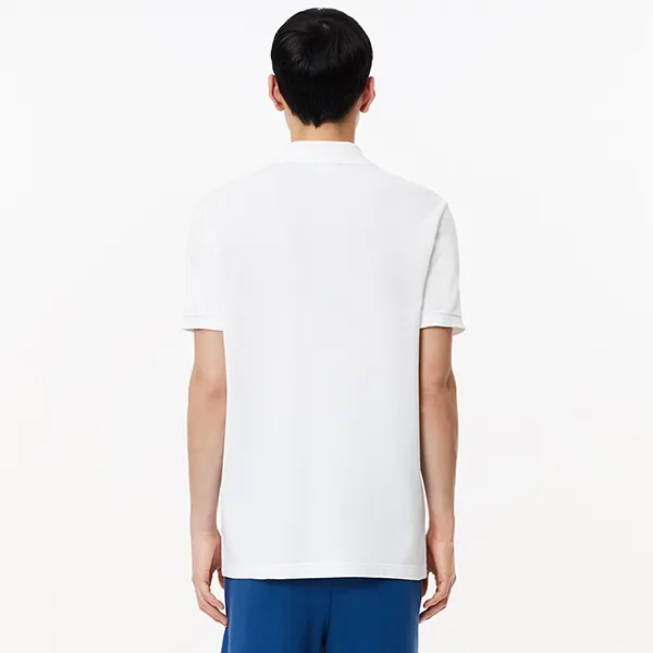 Áo Polo Nam Lacoste Regular Fit L.12.12 Washed Effect PH7426 001 Shirt Màu Trắng Size 2