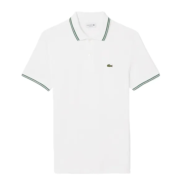 Áo Polo Nam Lacoste Regular Fit PH2743 001 Màu Trắng Size 4