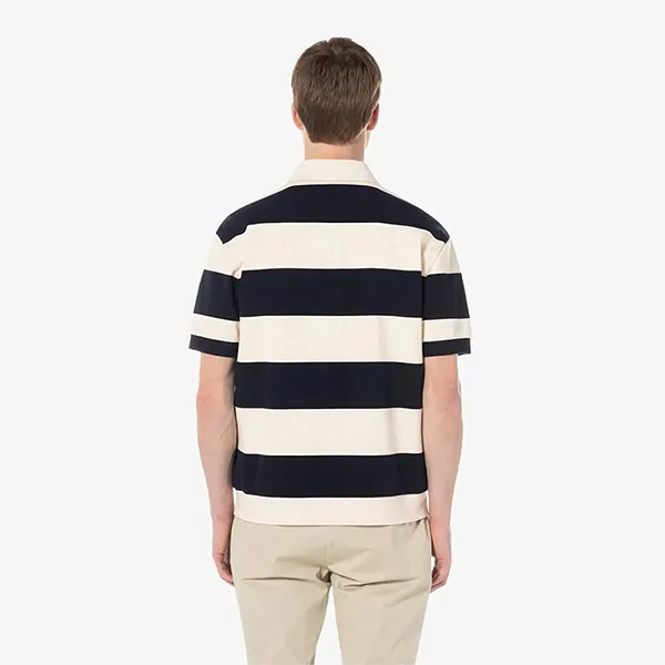 Áo Polo Nam Lacoste Relaxed Fit PH3112 166 Màu Trắng Đen Size 3