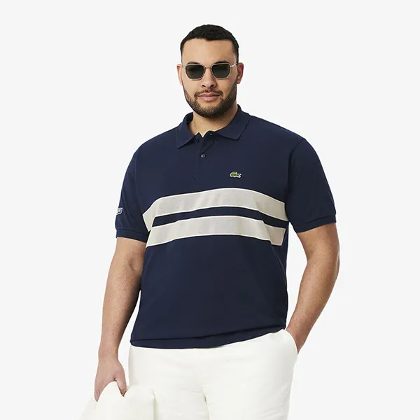 Áo Polo Nam Lacoste Shirt L.12.12 Classic Midnight Blue PH9760-166 Màu Xanh Navy