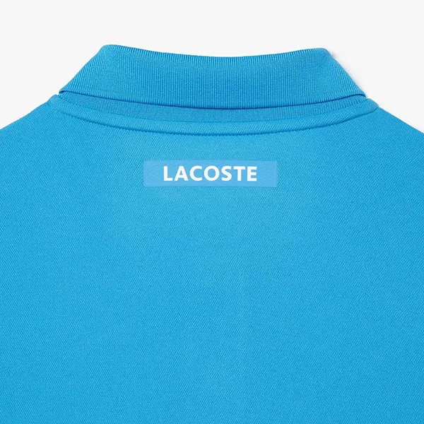 Áo Polo Nam Lacoste Tennis Sport DH7362 I9K Blue Màu Xanh Biển Size 2